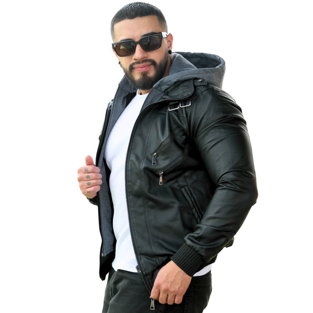 🧥 Chaqueta Rust Importada con Capucha