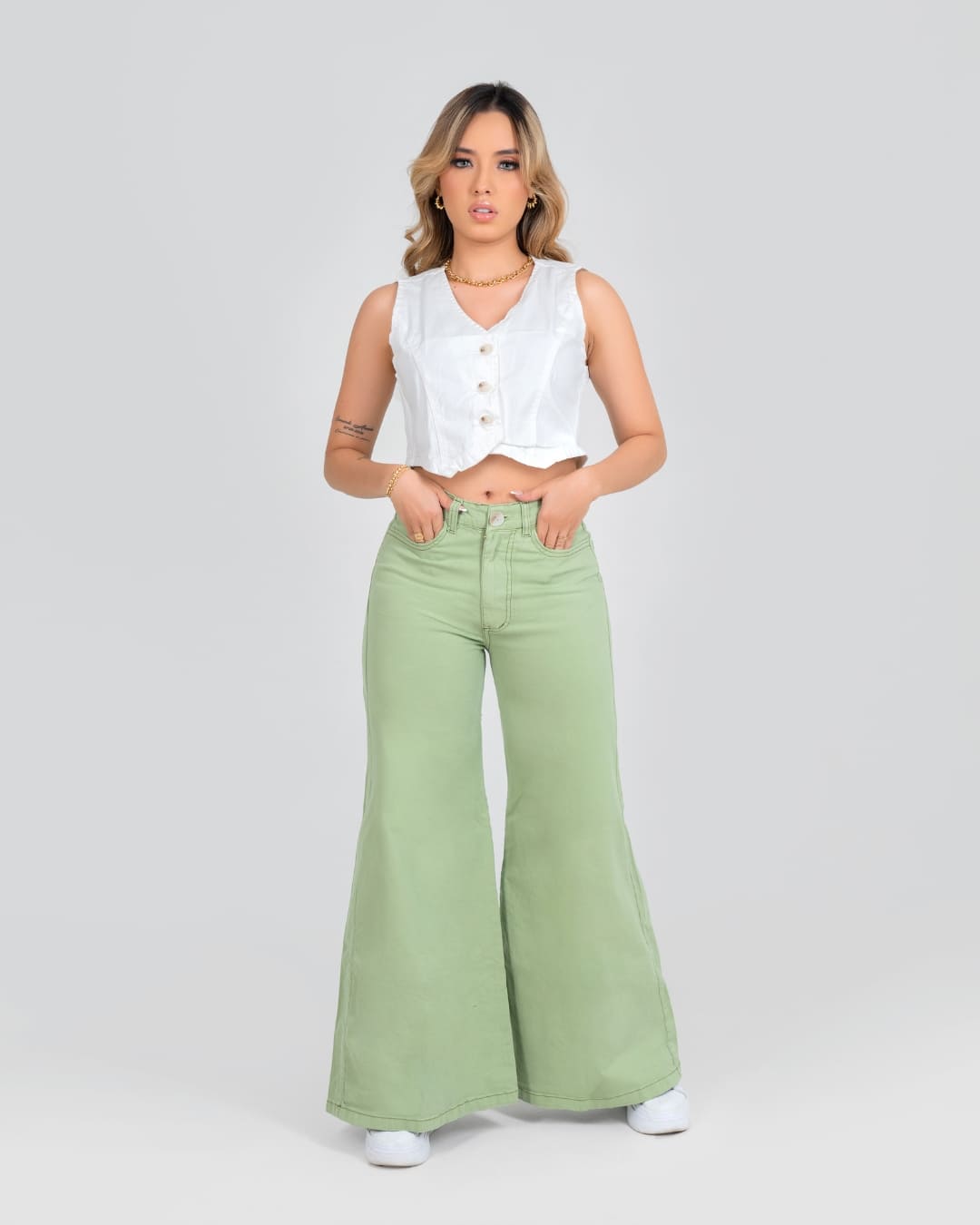 ✨ Pantalón Bota Ancha 👖 – Moda que Resalta tu Estilo