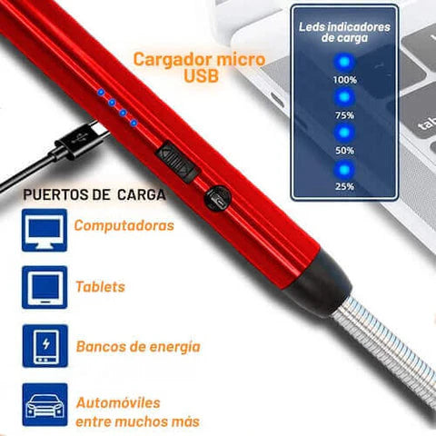 ⚡ Encendedor Eléctrico Recargable USB 🔋