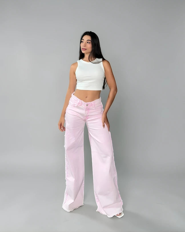 Jean Rosé Latte™ – Bota Superancha