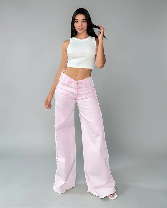 Jean Rosé Latte™ – Bota Superancha