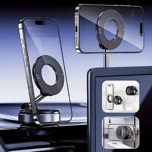 📱 Soporte Magnético Compacto para Celular 🚗✨