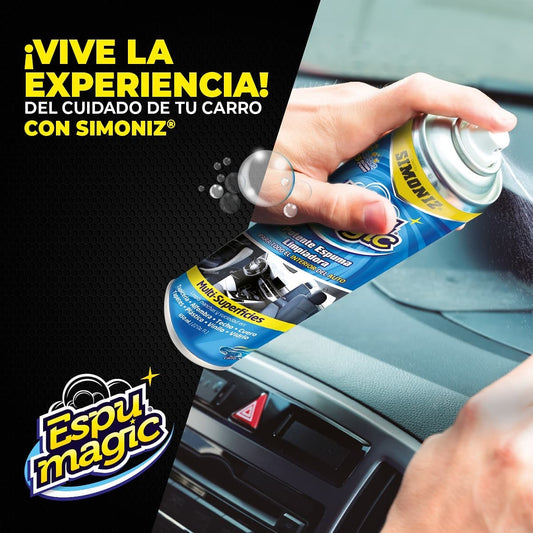 🧼✨ Espuma Mágica Multiusos | Limpieza Profunda para tu Auto 🚗