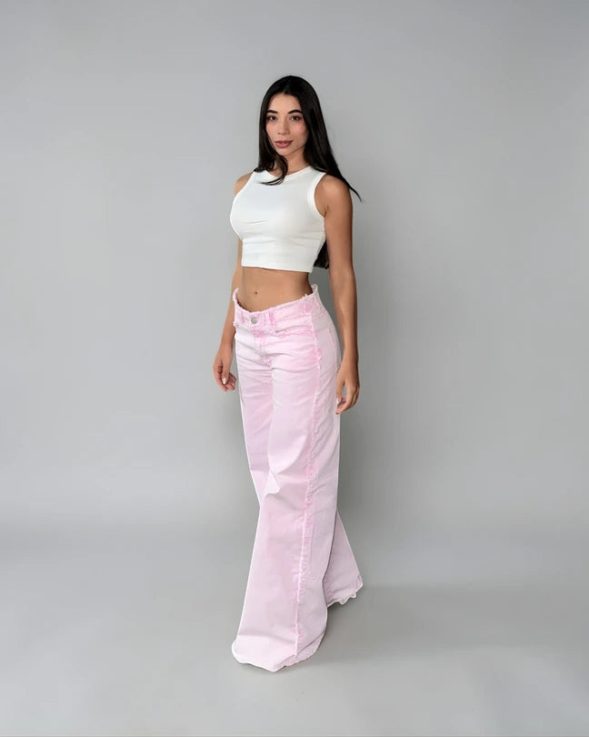 Jean Rosé Latte™ – Bota Superancha