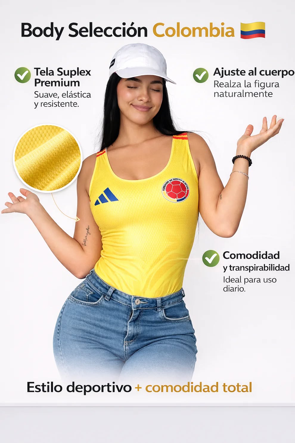 Body Selección Dorada™ Colombia Edition